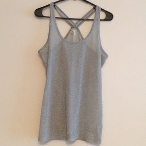Studio Y Silver Metallic Cami